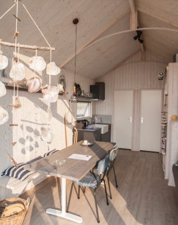 inrichting van een nieuw strandhuisje in katwijk aan zee